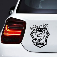 Car Sticker Auto Products Motorcycle Tuning Creative Angry Deer Vinyl Waterproof Funny Cars Styling Animal Decoration Gaz Decals 2024 - buy cheap