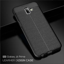 Para cubrir Samsung Galaxy J6 más caso suave de silicona TPU de cuero a prueba de golpes caso de teléfono para Samsung J6 primer J610F caso funda 6,0" 2024 - compra barato