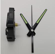 Kit de mecanismo de reloj DIY de 6mm, eje de gran oferta, 50 Uds., para piezas de reloj, fluorescente verde, reloj de pared, movimiento de reloj de cuarzo 2024 - compra barato