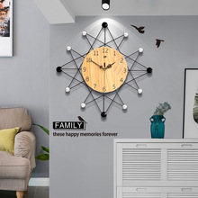 2019 new clock living room personality fashion modern simple clock North European creative mute home hanging tables wall clock 2024 - buy cheap