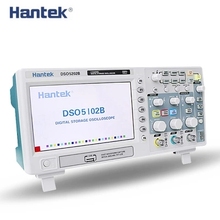 Hantek DSO5202B Digital 200MHz 2Channels Bench Oscilloscope Scopemeter 1GS/s USB 7'' Color LCD  800x480 Record Length 1M 2024 - buy cheap