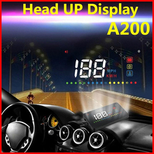 New Arrival 3.5Inch HUD Projector Head Up Display Speed Warning Fuel OBD II Speedometer KM/H Display System Car-styling 2024 - buy cheap
