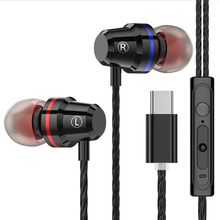 In-ear Wired Earphone Type-c Music Sport Earbuds for Samsung Xiaomi Mi 8 Huawei P20 P30 LeEco USB Type c Metal Headset with Mic 2024 - buy cheap