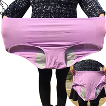 Queenral Physiological Pants  Menstrual Women Underwear Period Panties Cotton Seamless Briefs High Waist Warm Female Briefs 2024 - buy cheap