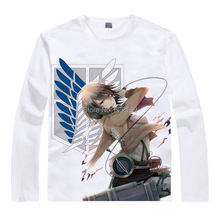 Japanese Advancing Giants anime  t-shirt Eren Titan Armin Arlert cotton shirt Cosplay christmas Costumes anime clothing 2024 - buy cheap