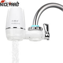 NICEYARD Activated Carbon Water Purifier Tap Water Purifier Bacteria Removal Kitchen Faucet Washable Ceramic Percolator 2024 - buy cheap