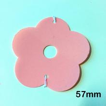 500g 57mm Big Flower Loose Flat Sequins For Crafts Plum Blossom DIY Sewing Light Gold Silver 2024 - buy cheap