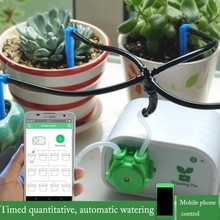 Automatic Watering System Home Garden Self Watering System Indoor Plant Mobile Phone Control Timer Garden Irrigation Drip Kit 35 2024 - buy cheap