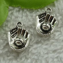 140 pieces antique silver hand charms 21x15mm #3061 2024 - buy cheap