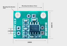 Mono 3W аудио модуль ZAD8002A низкого напряжения 3V 5V Плата усилителя USB мини аудио аксессуары 2024 - купить недорого
