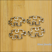 18 pcs Vintage zinc alloy Antique Silver charm Connector pendant DIY Bracelet Necklace metal jewelry accessories Making 2024 - buy cheap