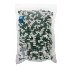 1000Pcs Green And White Empty Hard Gelatin Capsule Size 0# Medicine Pill Capsule 2024 - buy cheap