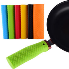 Saucepan Holder Sleeve Slip Cover Grip Cookware Parts Cookware Parts Unique Silicone Kitchen Pot Pan Handle 2024 - buy cheap