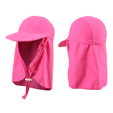 Chapéu de sol para meninos e meninas, 5-12 anos, proteção para cabeça, spf 50 + boné para natação para meninos e meninas, 2019 2024 - compre barato