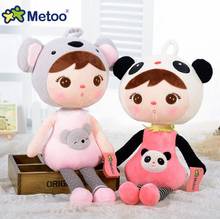 Kawaii Plush Animals Cute Backpack Pendant Baby Kids Toys for Girls Birthday Christmas Keppel Doll Panda Metoo Doll 2024 - buy cheap