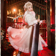 Hot Anime Hataraku Saibou Maid Costume Lolita Dress! Cells at Work Macrophages Cell Cosplay Dress Set Women Girl Halloween 2024 - buy cheap