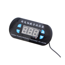 XH-W1308 W1308 Adjustable Digital Cool Heat Sensor Red Display Temperature Controller Thermostat Switch DC 12V 2024 - купить недорого