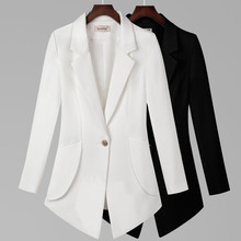 2019 Autumn Women Blazer Casual Suit Jacket Overalls Female 200 Pounds Large Size 7XL Blazer Long Sleeve Loose Outerwear R376 2024 - buy cheap