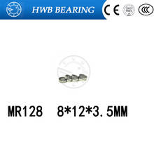Free shipping 10pcs MR128-2RS 678-2RS MR128 678 deep groove ball bearing 8x12x3.5 mm miniature bearing ABEC3 8*12*3.5 mm 2024 - buy cheap