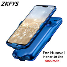 ZKFYS Slim Battery Charger Cases For Huawei Honor 10 Lite Battery Case 6000mAh Portable Power Bank Battery Cover Charging Case 2024 - buy cheap