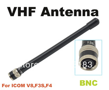 Бесплатная доставка BNC VHF антенна для ICOM VX500 F3S VX200 F4 IC-V8 V8 V80 V80E V82 V85 двухстороннее радио 2024 - купить недорого