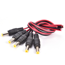 5Pcs/lot 12V Female/ Male DC Power Socket Jack Plug Connector Cable 5.5x2.1mm 2024 - buy cheap
