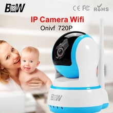 BW WiFi IP Camera Wireless 720P HD Indoor Surveillance Night Vision Wi-Fi Camera Onvif Home Security Camera BWIPC013B 2024 - buy cheap