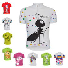 Widewins camisa de ciclismo animal, camiseta de corrida, mtb, manga curta, branco, 2019 2024 - compre barato