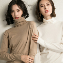 Soft Cashmere Crimping Turtleneck Sweaters and Pullovers for Women Warm Autumn Winter Fluffy Jumper Female Brand Jumper 2024 - buy cheap