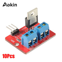 10pcs IRF520 Mosfet Driver Module For Arduino MCU ARM For Raspberry Pi 3.3v-5V IRF520 Power MOS PWM Dimming LED 2024 - buy cheap