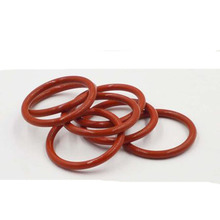 5pcs 5.3mm Wire diameter Red silicone waterproof ring Seal O-ring High temperature resistance 40mm-53mm inside diameters 2024 - buy cheap