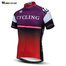 Weimostar Team Mountain Bike Clothing Men Summer Pro Cycling Jersey Shirt Breathable Racing Bicycle mtb Jersey Road Cycling Wear 2024 - buy cheap