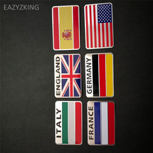 EAZYZKING Car-Styling National Flag Stickers for FIAT 500  Tipo Punto Freemont Cross Coroma Panda Idea  Palio 2024 - buy cheap