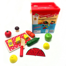 Juguetes de madera para niños y niñas, frutas y cortes vegetales, juguetes de música, juego de cocina 2024 - compra barato