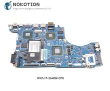 NOKOTION For Dell XPS 14Z L412 Laptop Motherboard PLW00 LA-7451P CF-0F2DV7 0F2DV7 MAIN BOARD GT520M I7-2640M CPU 2024 - buy cheap