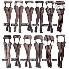 Summer Lady Fashion Sexy Women Stylist Lace Top Tights Stay Up Thigh High Stockings Nightclubs Pantyhose S04 2024 - buy cheap