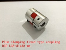 D30 L35 hole minimum 5mm maximum 15mm plum shaped clamping flexible coupling shaft coupler encoder stepper motor 1pcs 2024 - buy cheap