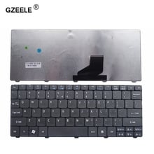 Gzeele-teclado para laptop, acer aspire one, ze6, ze7, pav70, pav80, nav50, 350, em350, nav51 355, em355, d255e, aod255e, nav70, pove6 us 2024 - compre barato