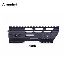 7 дюймов mlok MLOK handguard Free Float Super Slim ar 15 M4 M16 Handguard Quad Rail 2024 - купить недорого