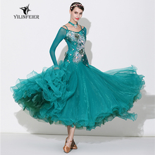 Платье для бальных танцев, платья для конкурса бальных танцев, бальные платья для танго S7033 2024 - купить недорого