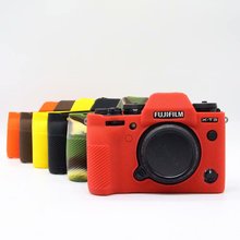 Nice Soft Silicone Rubber Mirrorless System Camera Protective Body Cover Case Bags for Fujifilm XT3 XT-3 XT100 XT10 XT20 XA5 2024 - buy cheap