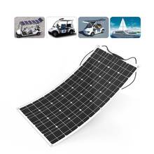 flexible solar panel 100w solar cell mono 100 w watt cheap solar cell prices 22% charging efficiency cell photovoltaic 2024 - buy cheap