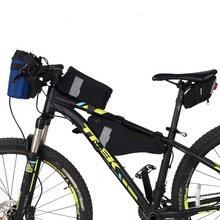 Sahoo série de ciclismo bicicleta quadro frontal superior celular tubo celular saco sela saco triângulo pacote 2024 - compre barato