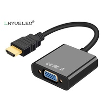 laptop to projector HDMI-compatible to vga cable converter adapter vga video convertor hdmi-vga cable male to female 2024 - buy cheap