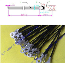 Livre o navio 50 pçs/lote Boa qualidade 150mm comprimento do cabo 10 K 2% 3950 NTC sensor de temperatura negativa 2024 - compre barato