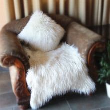 high quality Faux Sheepskin Chair Cover Warm Hairy Wool Carpet Seat Pad long Skin Fur Plain Fluffy Area Rugs Washable 2024 - buy cheap