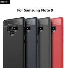Чехол Mofi для Samsung Galaxy Note 9, мягкий силиконовый чехол из углеродного волокна для Samsung Note 9, чехол 2024 - купить недорого