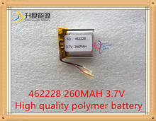 1pcs/Lot 3.7V,260mAH,[462228] Polymer lithium ion / Li-ion battery for SMART WATCH,bluetooth earphone,mp4,mp3,GPS,(A1 CELL) 2024 - buy cheap