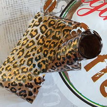 Decoración 3D con patrón de leopardo, calcomanías de Arte para uñas, lámina de transferencia, fácil de usar 2024 - compra barato