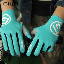 Giyo, длинные перчатки с сенсорным экраном, гелевые спортивные перчатки для езды на велосипеде для женщин и мужчин, велосипедные перчатки для езды на горном велосипеде, гоночные перчатки 2024 - купить недорого